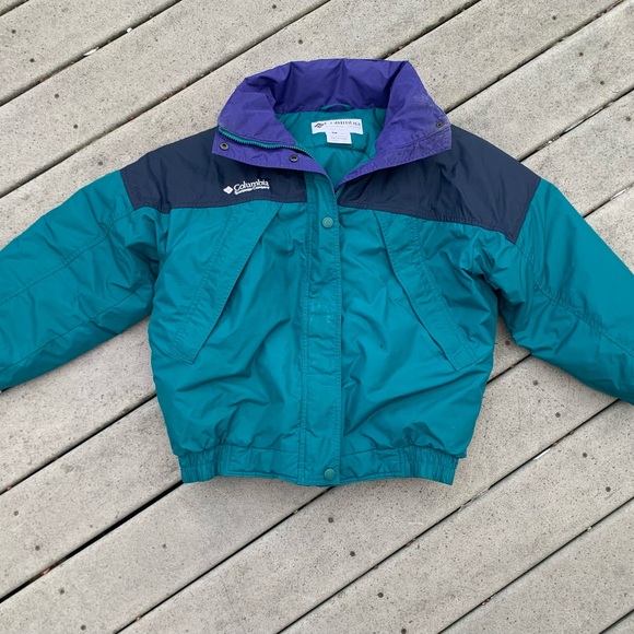 Columbia Other - Vintage 90s Columbia Puffer Jacket | 90’s Zip Up Winter Ski Bomber Coat